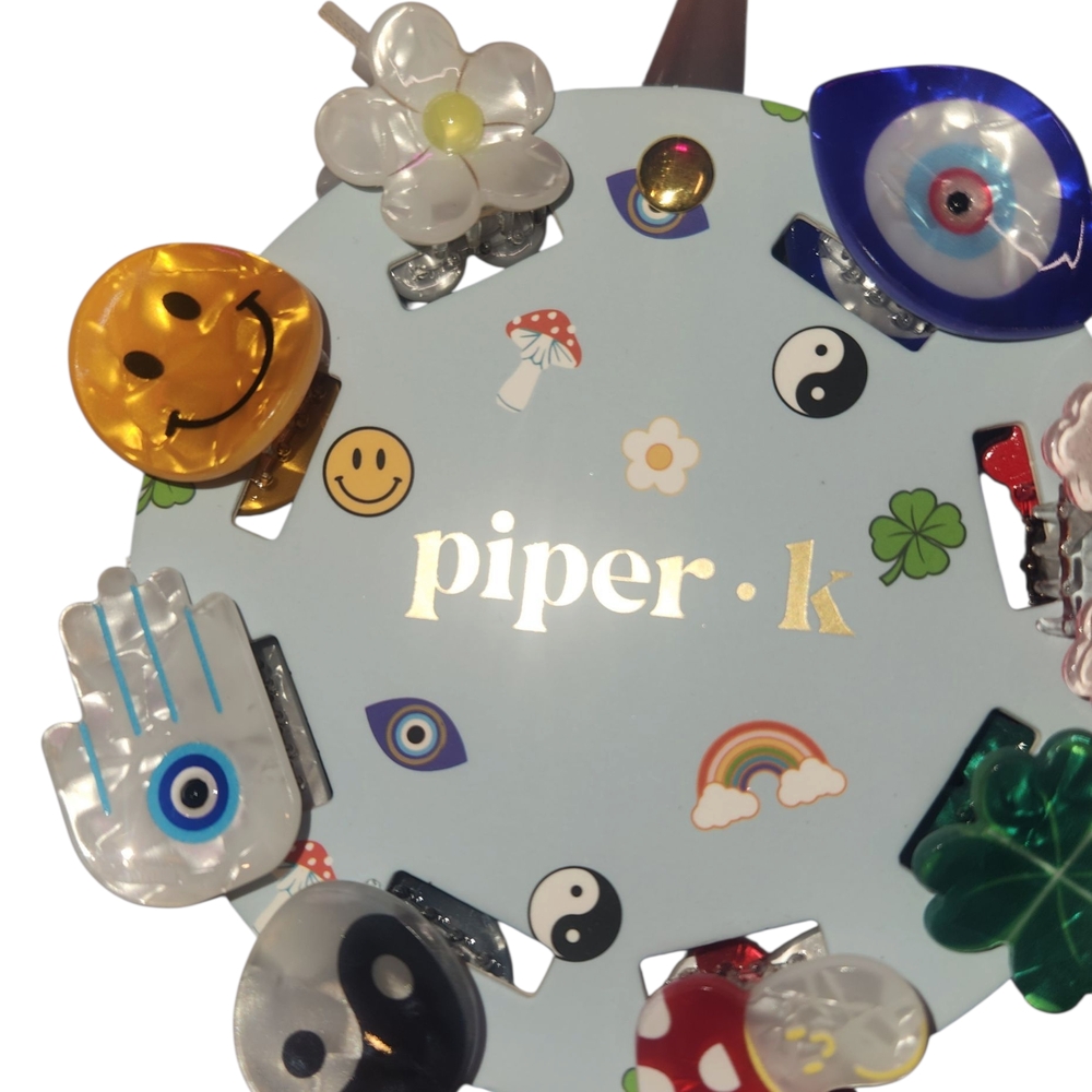Piper K Whimsical Hair Clip Set - Picture 2 of 4